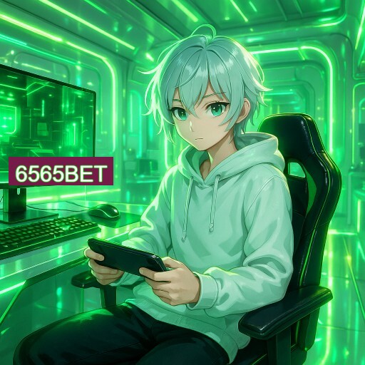 Imagem promocional do app oficial 6565BET destacando a conveniência de jogar cassino online pelo celular ou navegador