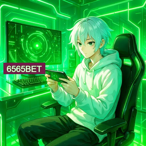 Imagem promocional do app oficial 6565BET destacando a conveniência de jogar cassino online pelo celular ou navegador