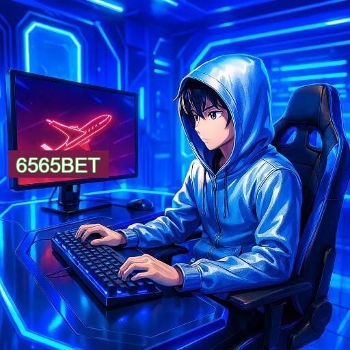 Imagem promocional do app oficial 6565BET destacando a conveniência de jogar cassino online pelo celular ou navegador