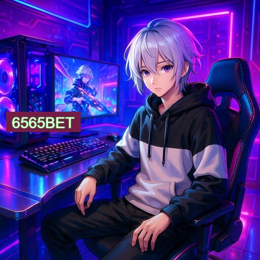 Imagem promocional do app oficial 6565BET destacando a conveniência de jogar cassino online pelo celular ou navegador