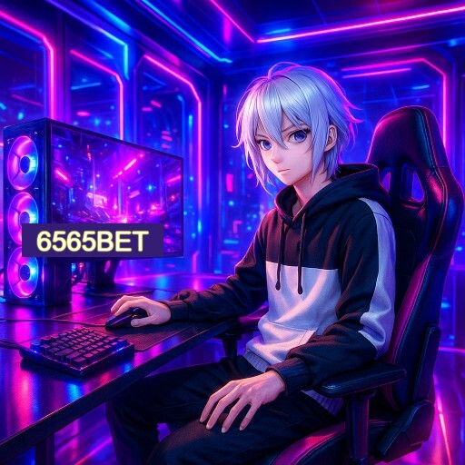 Imagem promocional do app oficial 6565BET destacando a conveniência de jogar cassino online pelo celular ou navegador