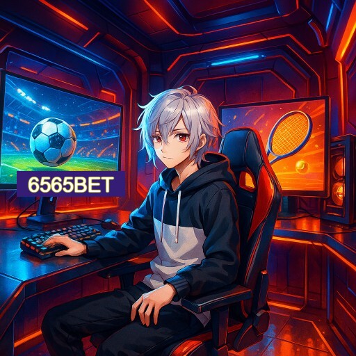 Imagem promocional do app oficial 6565BET destacando a conveniência de jogar cassino online pelo celular ou navegador