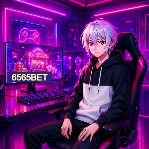 Imagem promocional do app oficial 6565BET destacando a conveniência de jogar cassino online pelo celular ou navegador