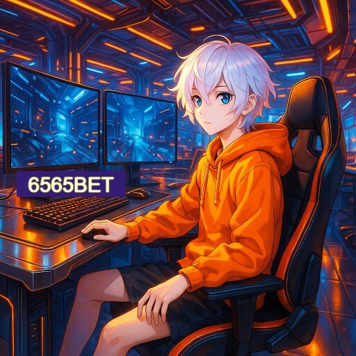 Imagem promocional do app oficial 6565BET destacando a conveniência de jogar cassino online pelo celular ou navegador