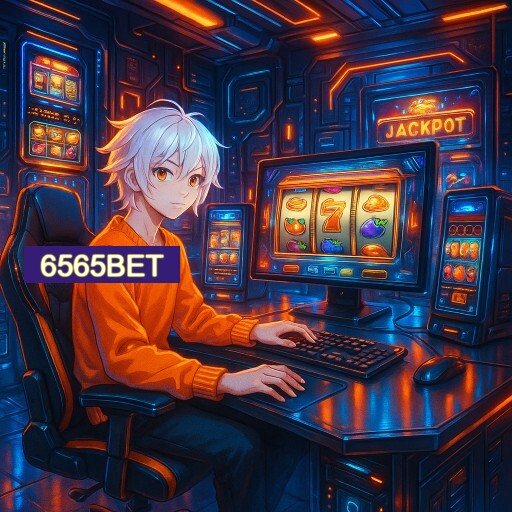 Imagem promocional do app oficial 6565BET destacando a conveniência de jogar cassino online pelo celular ou navegador