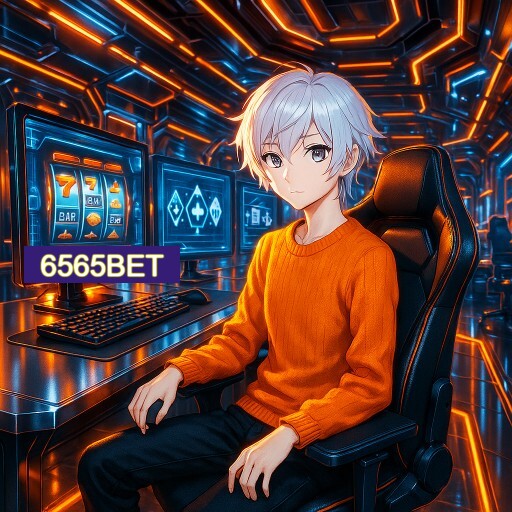 Imagem promocional do app oficial 6565BET destacando a conveniência de jogar cassino online pelo celular ou navegador