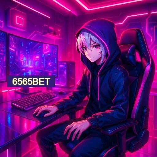 Imagem promocional do app oficial 6565BET destacando a conveniência de jogar cassino online pelo celular ou navegador