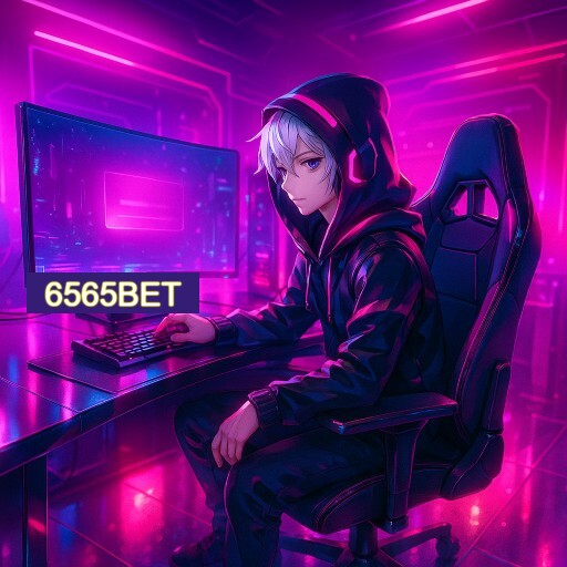 Imagem promocional do app oficial 6565BET destacando a conveniência de jogar cassino online pelo celular ou navegador